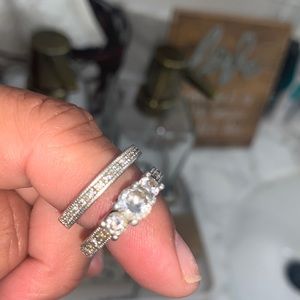 Engagement ring 💍 size 7 (925 silver )